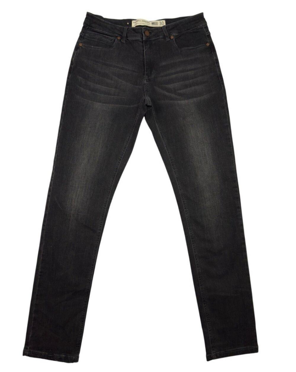 Barbell Apparel Jeans Mens 30 Black Athletic Fit Stretch Denim Pants